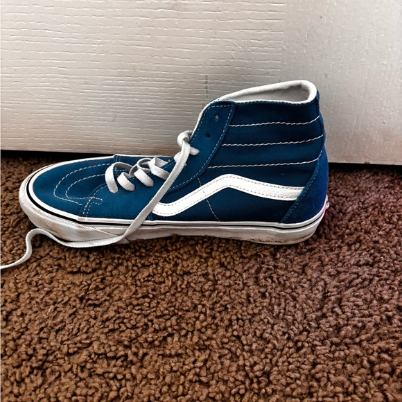 blue sk8 hi vans - Picture 2 of 9